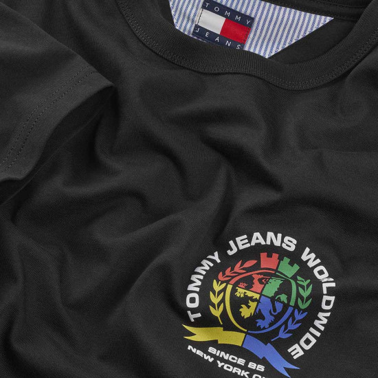 Tommy Hilfiger Ανδρική κοντομάνικη μπλούζα Varsity Crest Back Logo T-Shirt